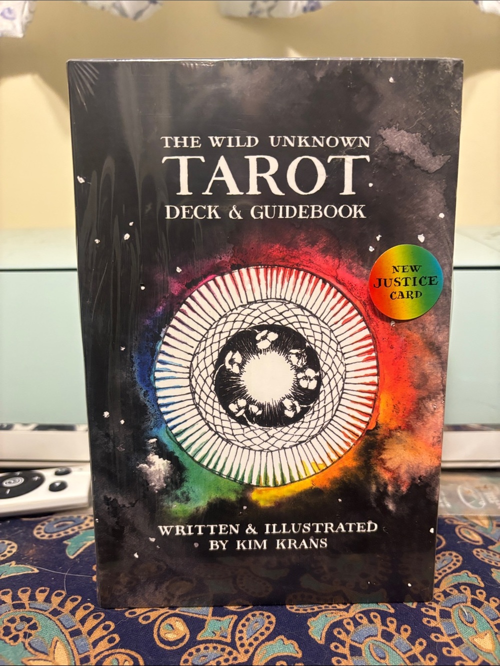 Harper Tarot Deck & Guidebook — Black with Rainbow Accents